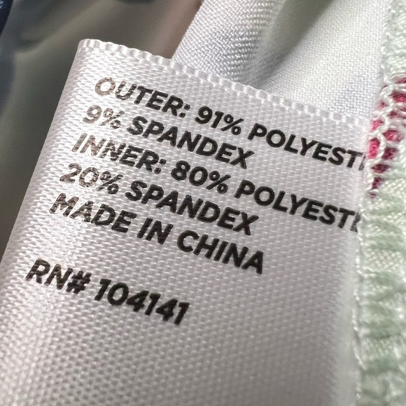 NWT Lady Hagen Small 2 16" Side Pleat Golf Tennis Skort Floral Athletic Skirt - Picture 8 of 11